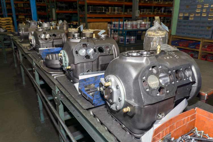 City Compressor - compressors ready for assembly