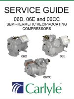 thumbnail-CARRIER SERVICE GUIDE 06D, 06E, 06CC COMPRESSORS 2023